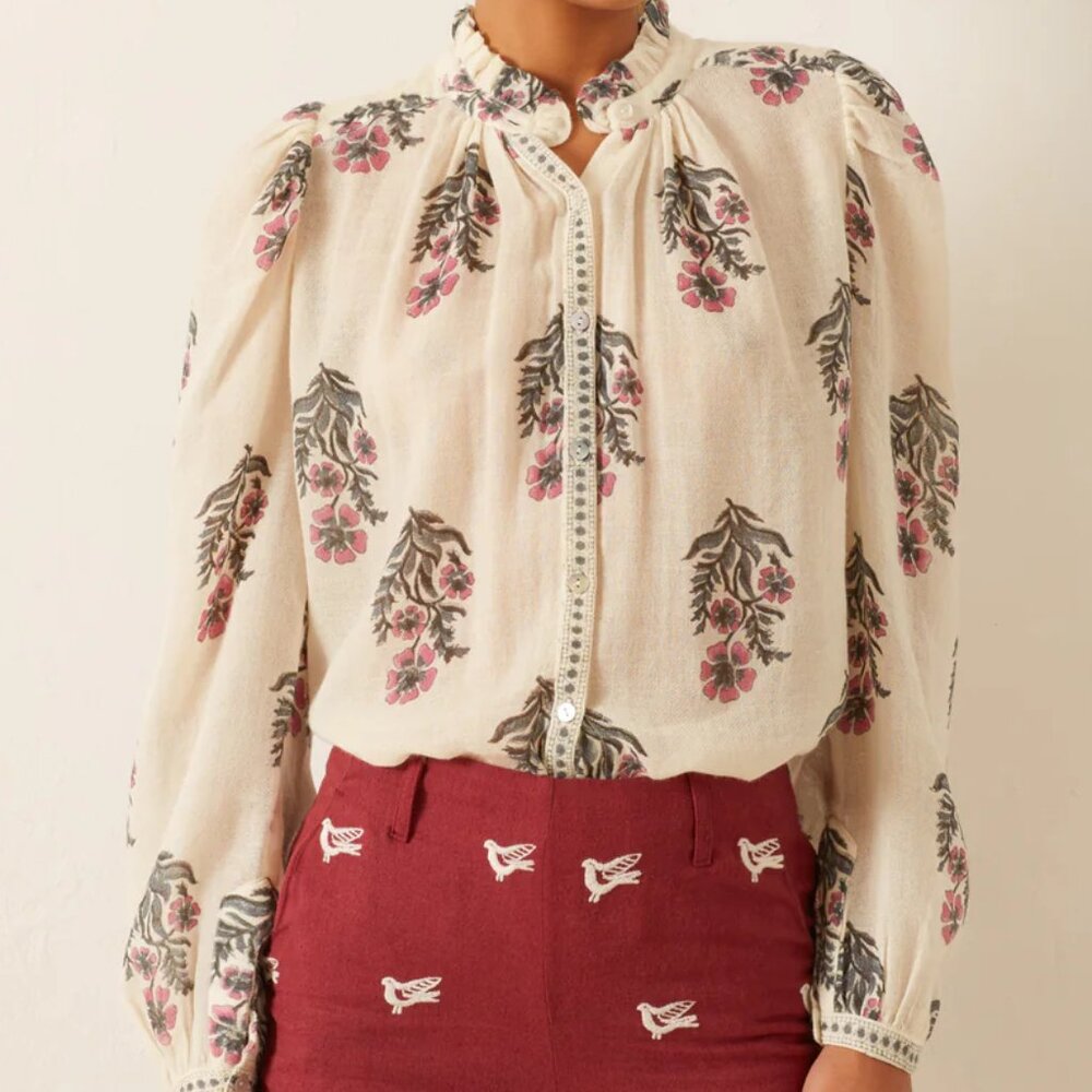 Annabel Mirabilis Wool Shirt - Picture 2 of 6